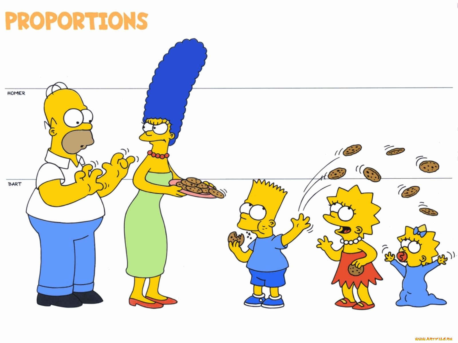 Симпсоны картинки персонажей прикольные